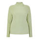 MARINA RINALDI EMBELLISHED WOOL BLEND JUMPER GREEN