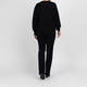Marina Rinaldi Lace Front Sweater Black 