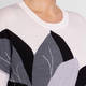 Marina Rinaldi Wool Silk and Cashmere Blend Floral Sweater