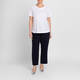 Marina Rinaldi Silver Jewel Embellished T-Shirt White