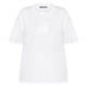 Marina Rinaldi Pure Cotton Embroidered T-Shirt White 