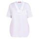 Marina Rinaldi Cotton Jersey T-Shirt White 