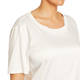 Marina Rinaldi Satin Front T-Shirt White 