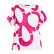 Marina Rinaldi Pure Cotton T-Shirt Fuchsia