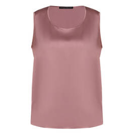 Marina Rinaldi Satin Top Dusty Pink  - Plus Size Collection