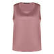 Marina Rinaldi Satin Top Dusty Pink 