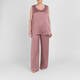 Marina Rinaldi Satin Top Dusty Pink 