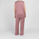 Marina Rinaldi Satin Top Dusty Pink 