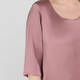 Marina Rinaldi Satin Top Dusty Pink 