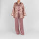 Marina Rinaldi Satin Top Dusty Pink 