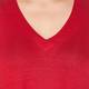 Marina Rinaldi red linen jerseyTOP