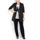 MARINA RINALDI ABSTRACT PRINT TOP