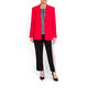 MARINA RINALDI TAILORED BLAZER SCARLET