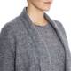 MARINA RINALDI GEOMETRIC INTARSIA MOHAIR BLEND CARDIGAN