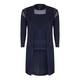 MARINA RINALDI navy lurex TWINSET