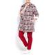 Marina Rinaldi jacquard print COAT