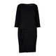 Marina Rinaldi black crepe DRESS