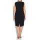 MARINA RINALDI sheath DRESS with optional sleeves