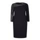 MARINA RINALDI DRESS WITH ASYMMETRIC SLEEVE DESIGN & SIDE PANELS