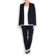 Marina Rinaldi navy slim leg TROUSERS