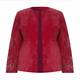 Marina Rinaldi red suede JACKET