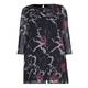 Marina Rinaldi foral print chiffon tunic