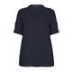 MARINA RINALDI navy linen SHIRT