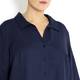 MARINA RINALDI navy linen SHIRT