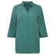 MARINA RINALDI TEAL LINEN SHIRT