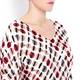 Marina Rinaldi circle print v-neck SWEATER