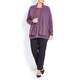 MARINA RINALDI lightweight heather jacquard SWEATER