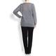 MARINA RINALDI GEOMETRIC INTARSIA MOHAIR BLEND SWEATER