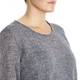 MARINA RINALDI GEOMETRIC INTARSIA MOHAIR BLEND SWEATER