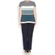 Marina Rinaldi colour block stripes SWEATER