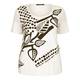 Marina Rinaldi embellished print T SHIRT