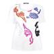 Marina Rinaldi floral sequin T SHIRT