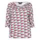 Marina Rinaldi silky jersey vibrant print TOP