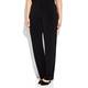 MARINA RINALDI BLACK FRONT PLEAT TROUSERS