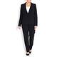 Marina Rinaldi straight leg black TROUSERS