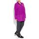 Marina Rinaldi magenta silk crepe de chine tunic