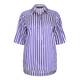 Marina Rinaldi violet striped Tunic