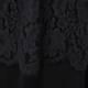 Marina Rinaldi black lace overlay SWEATER