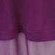 Marina Rinaldi magenta SWEATER with silk georgette hem