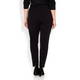 MARINA RINALDI BLACK JERSEY STRETCH TROUSERS 