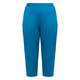 Marina Rinaldi Stretch Cotton Cropped Trousers Turquoise 