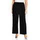 Marina Rinaldi Cropped Triacetate Trousers Black