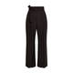 Marina Rinaldi Virgin Wool Wide Leg Trousers Black