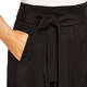 Marina Rinaldi Virgin Wool Wide Leg Trousers Black