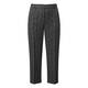 Marina Rinaldi tailored monochrome jacquard trousers