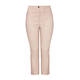 MARINA RINALDI VIRGIN WOOL AND SILK BLEND TROUSER BEIGE